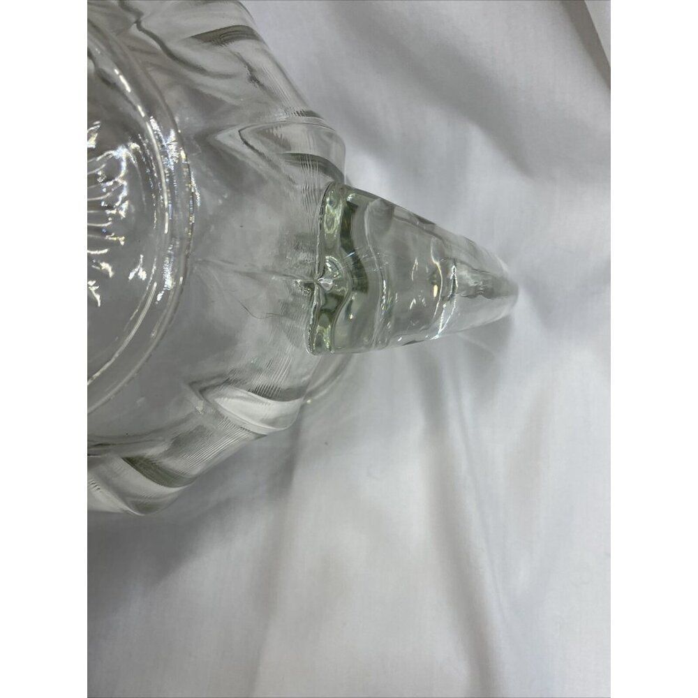 Antique HEISEY Depression Glass Colonial Puritan Glass Pitcher  1910 Vintage Art - Picture 13 of 16